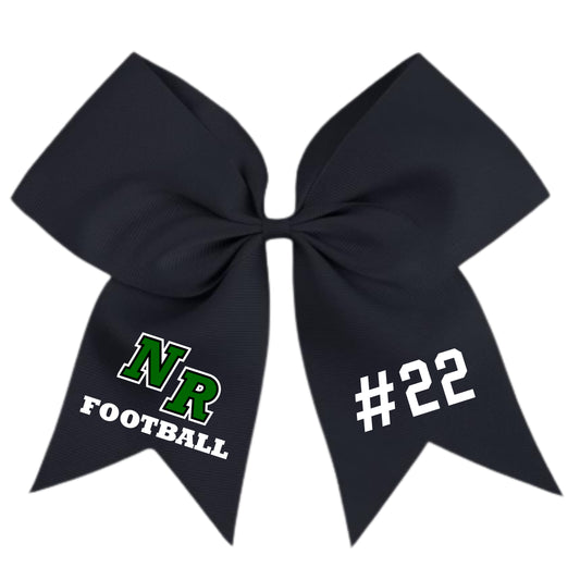 NR Youth Football Oversized Bow