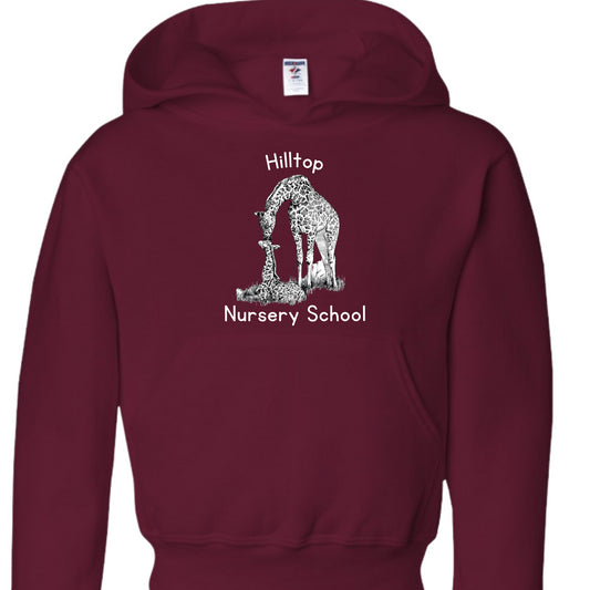 Hilltop Classic Hoodie Maroon