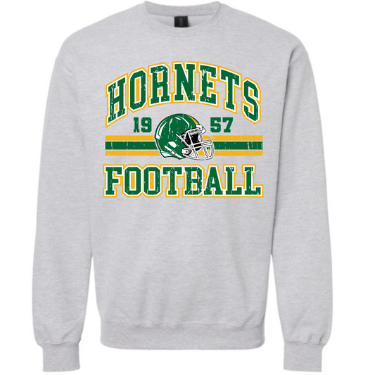 NR HS Football - Hornets Football Crewneck Sweatshirt
